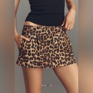 Mare Mare Chic Leopard Print Skort